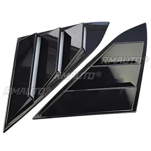 Persianas para Ventanas Laterales Civic, Acabado Negro Mate, Panel Trasero para Honda Civic 10ª Gen. 2016-2020, Accesorios para Auto - Product Image 6