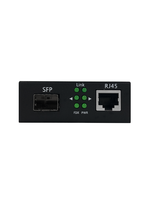 10/100/1000BASE-TX to FX Fiber Optic Media Converter Single-mode Dual-fiber SFP Port, 20km Suitable for FTTX Custom Factory