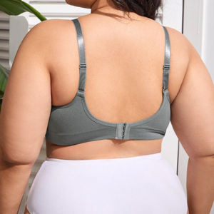 S <span class=keywords><strong>M</strong></span> L XL 2XL 3XL 4XL批发标志定制怀孕加大码女性产妇无缝母乳喂养护理文胸衣服 - Product Image 3