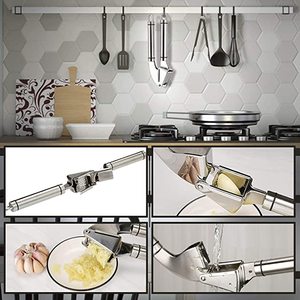 Set di presse e pelapatate per aglio in acciaio inossidabile - Product Image 6