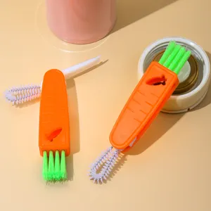Household Magical Cleaning Tools Floor Gap Through Ditch Dust Wiper Brushes Cleaning Window Groove Cleaning Brush