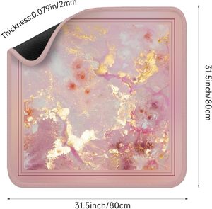 Tapete <span class=keywords><strong>de</strong></span> Mahjong <span class=keywords><strong>de</strong></span> Mármol Rosa Dorado Premium, Antideslizante, Impermeable, Cubierta <span class=keywords><strong>de</strong></span> Mesa <span class=keywords><strong>de</strong></span> <span class=keywords><strong>Casino</strong></span>, Superficie <span class=keywords><strong>de</strong></span> <span class=keywords><strong>Juego</strong></span> Duradera para <span class=keywords><strong>Juego</strong></span> Profesional - Product Image 2
