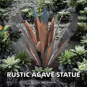 Meilleur Choix 2026 : Sculpture de Jardin Rustique en Fer de Haute Qualité, Design Moderne, Finition Thermolaquée, Pour Usage Extérieur - Product Image 2