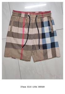 Shorts décontractés pour hommes en toile 100 % polyester, taille mi-haute, respirants, avec poches, imprimés, pour l'été – Vente en gros - Product Image 2