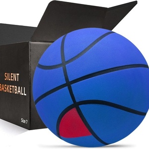Palla da Basket Silenziosa Personalizzata per Allenamento, Alta Elasticità, Nucleo in Spugna ad Alta Densità, Pelle PU, Uso Interno, Pronta per il Gioco, Misura 7 - Product Image 3
