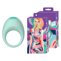 Großhandel Fabrikpreis Hahn-Ring Stimulator Massagegerät Masturbations-Penisring Vibrator Männliches Sexspielzeug