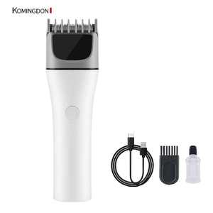 <span class=keywords><strong>Tondeuse</strong></span> à cheveux et à barbe Komingdon pour hommes, 21 longueurs réglables, lames en céramique, rechargeable par USB, 1200 mAh, <span class=keywords><strong>tondeuse</strong></span> électrique sans fil - Product Image 1