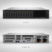 Serveur en rack 2U R760XS, 2x Silver 4410Y 24 cœurs, 32 Go de RAM, 2x 2 To RAID1, serveur d'entreprise