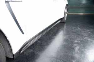 Para <span class=keywords><strong>Porsche</strong></span> <span class=keywords><strong>Panamera</strong></span> 2010 2011 2012 2013 2014 2015 2016 970 (de antiguo a nuevo 2026) 976 <span class=keywords><strong>GTS</strong></span>/SD Faldones Laterales de Fibra de Carbono Seca Eje Corto - Product Image 6