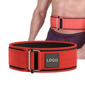 2025 nuovo arrivo Custom Logo autobloccante <span class=keywords><strong>cintura</strong></span> di sollevamento pesi regolabile e flessibile in Nylon - Product Image 3