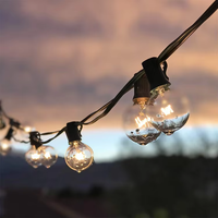 Ampoule Led G40 Guirlande Lumineuse Extérieure G40 Lampe Étanche Patio Jardin Guirlande Fée Globe Guirlande Lumineuse
