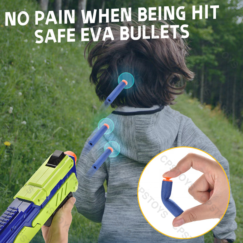 Discount 2 in 1 Blaster With Soft Bullet Gun Kids Toy Gun Foam Blaster ...