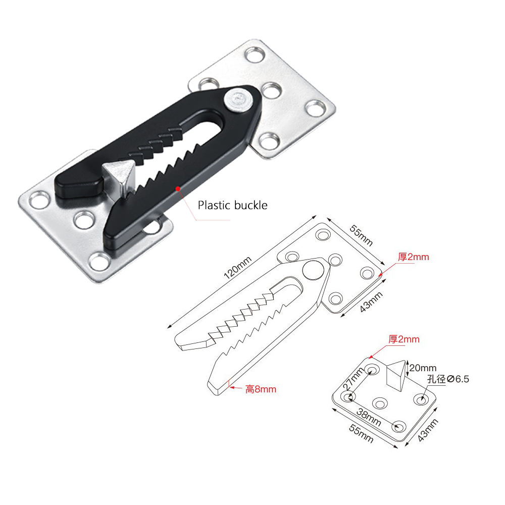 120mm Plastic buckle