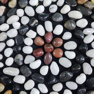 Alfombrilla de Masaje de Pies con Piedras Naturales, Manta de Caminar de Piedra Yuhua, Masajeador de Pies para el Hogar con Placa de Presión para Dedos - Product Image 4