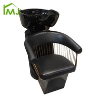 Équipement de rinçage moderne Chaise de barbier bassin de salon Poser cheveux Shampooing Chaise de lavage