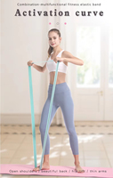 Bandas de Resistencia de Látex Multifuncionales y Duraderas para Ejercicios de Glúteos, Bandas de Tracción Asistida para Entrenamiento Físico