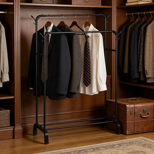 Porte-vêtements en acier au carbone, style sur pied, démontable, facile à déplacer, largeur au choix, pour <span class=keywords><strong>magasin</strong></span> <span class=keywords><strong>de</strong></span> vêtements et salon - Product Image 4