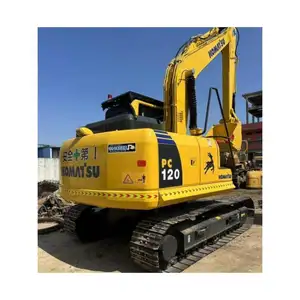 Gebruikte Komatsu Pc120 Rupsgraafmachine 12 Ton Tweedehands 90% Nieuwe Bouwmachines Japan Maak Gebruikte Komatsu Graafmachine Pc120