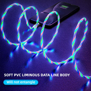 Floveme 3in1微型USB电缆540度磁性镀锡铜3in1 Cavo Kabel数据，适用于IOS免费送货 - Product Image 5