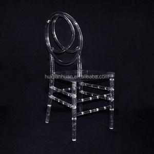 Chaises Chiavari transparentes de luxe en acrylique blanc pour mariage, événements et réceptions (style Napoléon) - Product Image 5