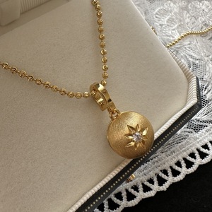 จี้รูปดาวหกเหลี่ยมเงินแท้ S925 ดีไซน์เฉพาะตัว งานฝีมือขัดเงาแบบอิตาลี สไตล์เรโทร แฟชั่นเรียบง่าย จี้ข้างกระเป๋า - Product Image 5