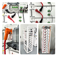 Batterie solaire LFP flexible et réglable de marque FENGRUI, haute tension, IP20, plus de 6000 cycles, montée sur rack, avec garantie de 10 ans