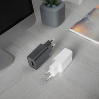 Alimentation USB-A 5V 2A DC avec interrupteur LED, adaptateur multi-prises PC ABS 5-10W pour téléphones mobiles