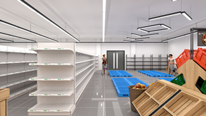 Expositor de Frutas y Verduras de Madera Ecológico, Resistente y Móvil para Tiendas de Comestibles Australianas - Product Image 6