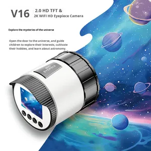 Nuevo Ocular Electrónico HD WiFi para Telescopio y Microscopio, Accesorio de Gran Diámetro de 37mm-73mm, Compatible con Pantalla de 2 Pulgadas, ABS - Product Image 2