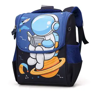 Cute and Spacious Waterproof Cartoon Backpack for Kids in Kindergarten
