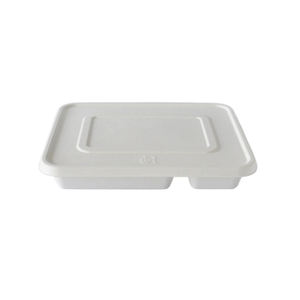 Bagasse de canne à sucre biodégradable 5 compartiments avec couvercle - Product Image 2