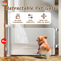 Puerta Plegable para Mascotas Prodigy SG020A con Cierre de Botones y Diseño de Animales, Ecológica y Duradera para Perros y Gatos, Uso en Interiores
