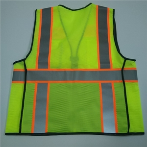 Gilet de sécurité multifonctionnel orange pour vente en gros - Product Image 5