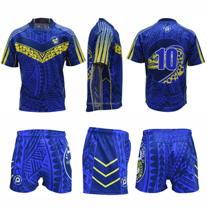FQ kustom AU grosir Jersey rugbi kit Union pakaian sepak bola rugbi pendek untuk latihan lapangan & seragam Liga Teamwear dijual - Product Image 1