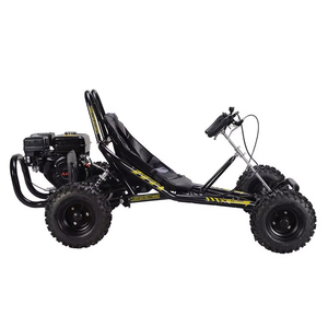 Xe Go Kart giải trí động cơ 196CC 4 thì 6.5HP, phanh thủy lực phía sau, yên ngồi đệm dày, vận hành êm ái - chất liệu thép bền, thoải mái, sử dụng xăng. - Product Image 1