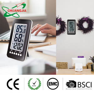 大型スクリーンポータブルデジタル目覚まし時計温度計室内電子温度モニターベビールーム用リビングルーム - Product Image 4