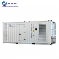 Groupe électrogène triphasé de haute qualité 650 kW, conteneurisé, 800 kVA, diesel, Weichai 8M33D800E200 pour l'exploitation minière