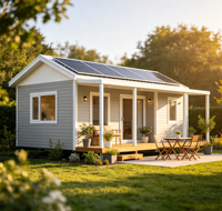 Nouvelle conception moderne de maison mobile préfabriquée de luxe, cabine Apple, capsule spatiale, mini-maison préfabriquée modulaire pour bureau de jardin