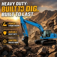 Harga Excavator Crawler 23 Ton China, Excavator Crawler Baru 30 Ton dengan Kapasitas Bucket 1,1m³