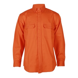 Vêtements de protection de sécurité antistatique <span class=keywords><strong>FR</strong></span> respirants pour la fabrication de gaz de pétrole et la chemise de l'industrie des services publics - Product Image 1