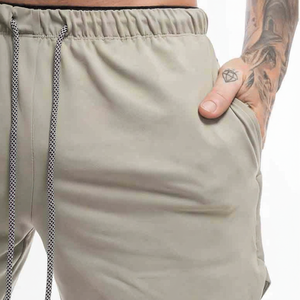 Short de jogging en éponge français personnalisé séchage rapide athlétique entraînement décontracté pour l'entraînement course à pied sport écologique - Product Image 1