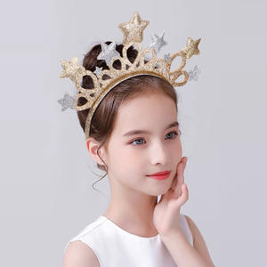 عصابة رأس للأطفال تاج إبداعي متسلسل للأطفال من البلاستيك صبياني - Product Image 4