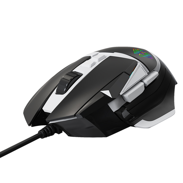 2025 New High DPI Optical Wired Gaming Mouse Ergonomic Backlit Design Direct Factory Sale in Stock