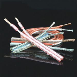 2 lõi 4 lõi tròn phẳng song song đồng <span class=keywords><strong>CCA</strong></span> OFC cu trong suốt rõ ràng Loa mờ âm thanh đèn cáp điện 100 lõi Hifi - Product Image 5