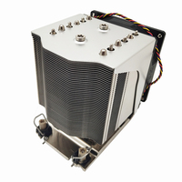 Radiateur de serveur COOLSERVER LGA4189 4UM96, refroidisseur d'air pour processeur, dissipation de chaleur, 6 caloducs, refroidissement 4U, carte mère Intel, TDP 320W