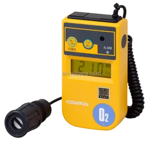 Newcosmos-XO-326IIsABC de difusión portátil, indicador Digital de oxígeno para detector de concentración de Gas único O2