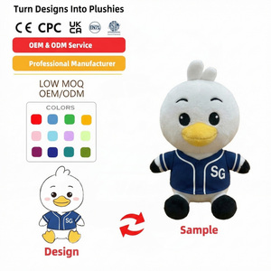 Proveedor <span class=keywords><strong>de</strong></span> Muñecos <span class=keywords><strong>de</strong></span> Peluche Personalizados, Pato <span class=keywords><strong>de</strong></span> Peluche con Camiseta SG, Mascotas para Eventos Deportivos, Kast Verlichting, Juguetes <span class=keywords><strong>de</strong></span> <span class=keywords><strong>Moana</strong></span>, <span class=keywords><strong>Muñeca</strong></span> Humana <span class=keywords><strong>de</strong></span> Peluche Personalizada - Product Image 1