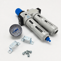 Unité de service pneumatique FRL (Filtre, Régulateur, Lubrificateur) FRC-1/4-D-MIDI 186497 FRC-3/8-D-MIDI-A 159589 1/4" 3/8" Type Festo