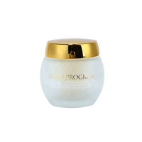 Conteneur cosmétique de luxe UPC transparent et noir, flacon en verre de 50 g, provenant du Fujian