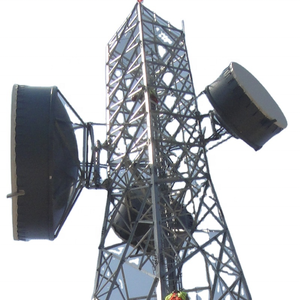Thép Viễn Thông lò vi sóng Wifi phát sóng 4leg các loại thông tin liên lạc đài phát thanh FM 80 chân Torres de CN 5G Mạng tháp - Product Image 6